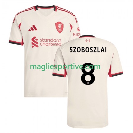Completo Calcio Liverpool Dominik Szoboszlai 8 Divisa Trasferta 2025-2026